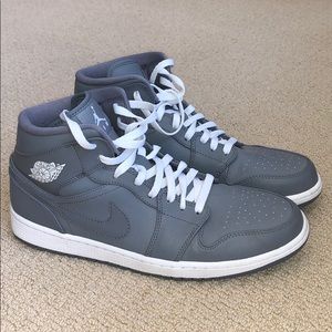 Air Jordan 1 Grey Men’s 12